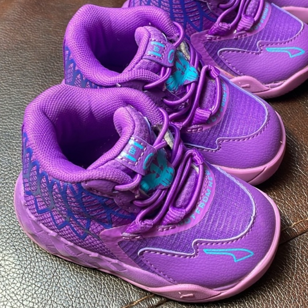 Puma LaMelo ball toddler high shoes